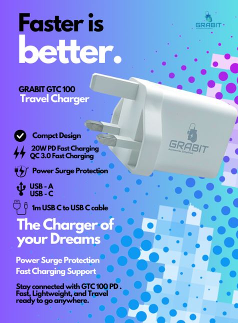 GRABIT-mobile-accessories-high-quality-phone-chargers-stereo-headsets-mono-headsets-PVC-cables-nylon-braided-cables-travel-chargers-designed-for-durability-fast-charging-superior-performance
